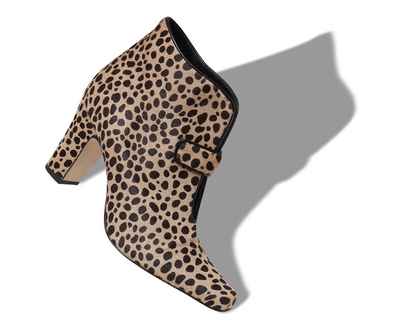 animal print ankle boots