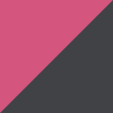 Pink and Black Linen Geometric Slingback Pumps