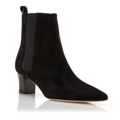 Black Suede Ankle Boots, US$1,045