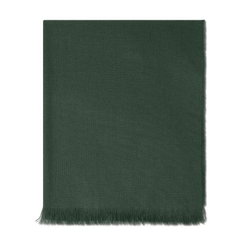 Dark Green Fine Cashmere Scarf, €325