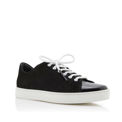 Black Suede Lace Up Sneakers , AU$1,095