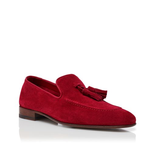 Red Suede Loafers, US$895