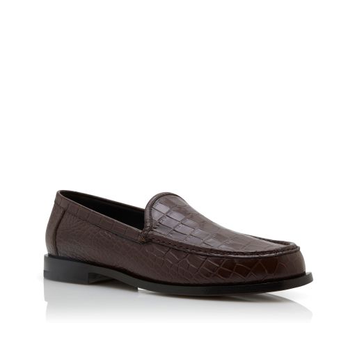Dark Brown Calf Leather Loafers, €845