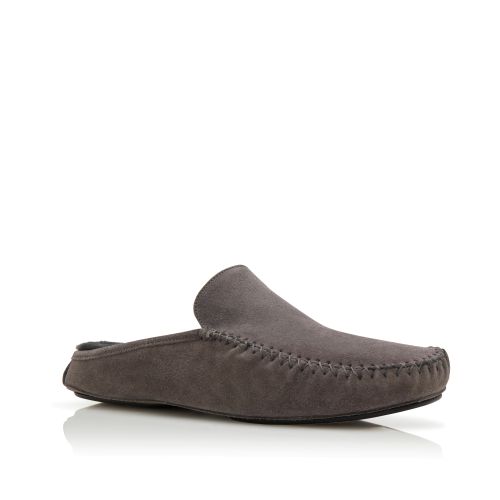 Grey Suede Slippers, £525
