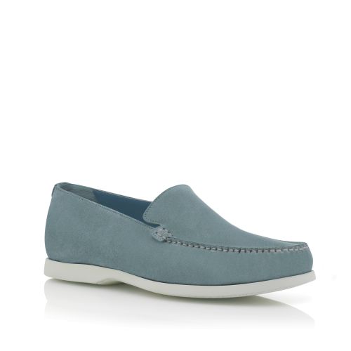 Light Blue Suede Loafers, AU$1,245