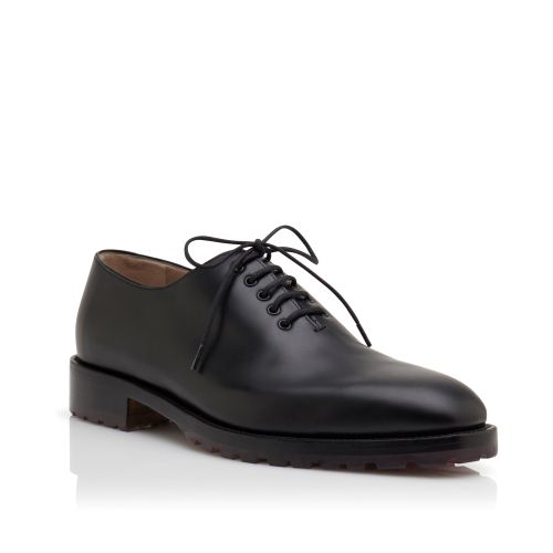 Black Calf Leather Lace Up Shoes, €875