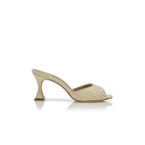 Black Jada 70 leather mules | MANOLO BLAHNIK | NET-A-PORTER