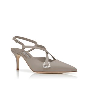 シューズ・サンダルその他 MANOLO BLAHNIK Woman Pumps Grey 4241928 0334 MANOLO BLAHNIK：シューズ レディース - グレー | GIGLIO.COM