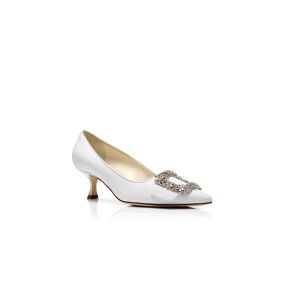 上品★sale★【Manolo Blahnik】『Maretsli 50』レザー パンプス MANOLO BLAHNIK Maretsli 50 leather slingback pumps | NET-A