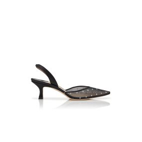 ◆Manolo Blahnik◆ Carolyne 50 スリングバック パンプス MANOLO BLAHNIK】CAROLYNE 50 スエードスリングバックパンプス
