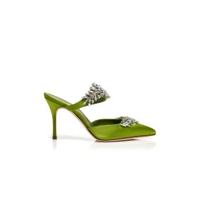 Manolo blahnik lurum best sale green
