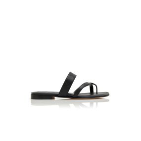 【MANOLO BLAHNI】SUSAゴールドナッパレザーフラットサンダル SUSA | Gold Nappa Leather Flat Sandals | Manolo Blahnik