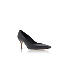 サンダル・ミュール Manolo Blahnik Black nappa leather Chiaran pumps Chiaran 70 leather slingback pumps in black - Manolo Blahnik