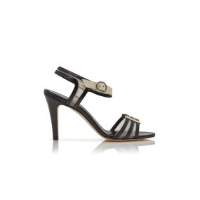 サンダル・ミュール MANOLO BLAHNIK HOURANI PATENT LEATHER SANDALS MANOLO BLAHNIK Hourani 105 patent-leather sandals | THE OUTNET