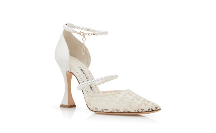 Manolos wedding heels