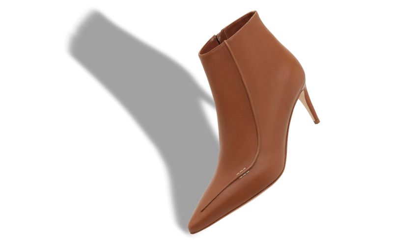 Merasa, Brown Calf Leather Ankle Boots - £875.00