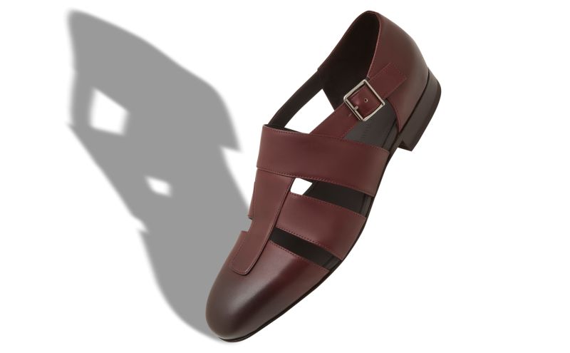 Hickory, Red Calf Leather Sandals - AU$1,665.00