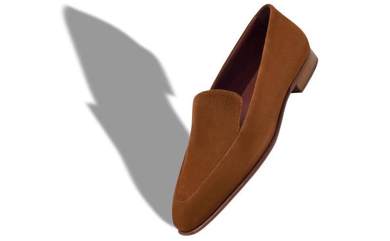 Pitaka, Brown Suede Loafers - US$885.00