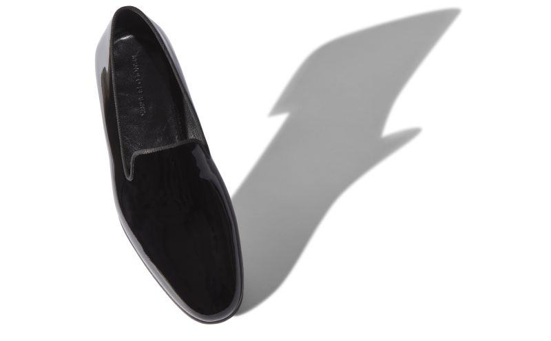 Mario, Black Patent Leather Loafers - €775.00 