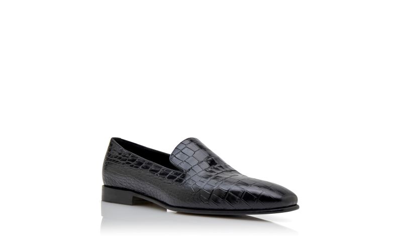 Djan, Black Calf Leather Loafers - £695.00