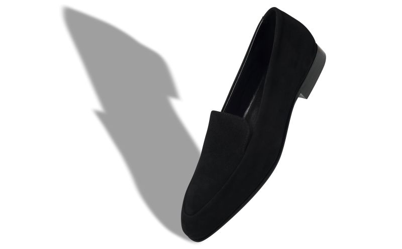 Pitaka, Black Suede Loafers - US$885.00