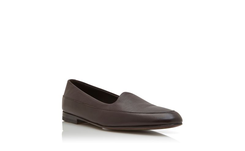 Acireale, Dark Brown Calf Leather Loafers - CA$638.00