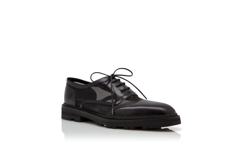 Vittrol, Black Calf Leather Lace Up Shoes - US$423.00