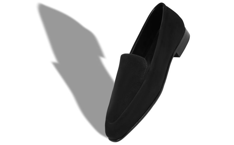 Pitaka, Black Suede Loafers - US$885.00
