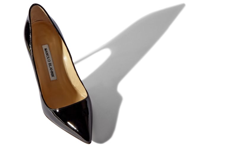 Bb patent, Black Patent Pointed Toe Pumps - AU$1,115.00 