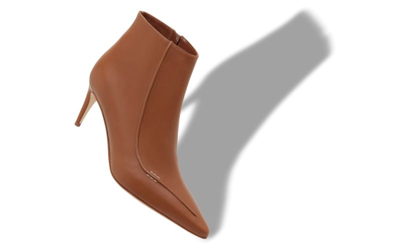 Merasa, Brown Calf Leather Ankle Boots - CA$1,395.00 