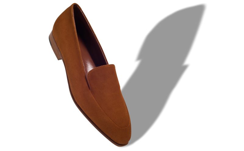 Pitaka, Brown Suede Loafers - US$825.00 