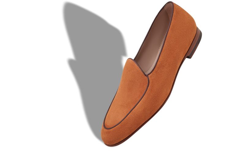 Modena, Orange Suede Loafers  - AU$1,435.00