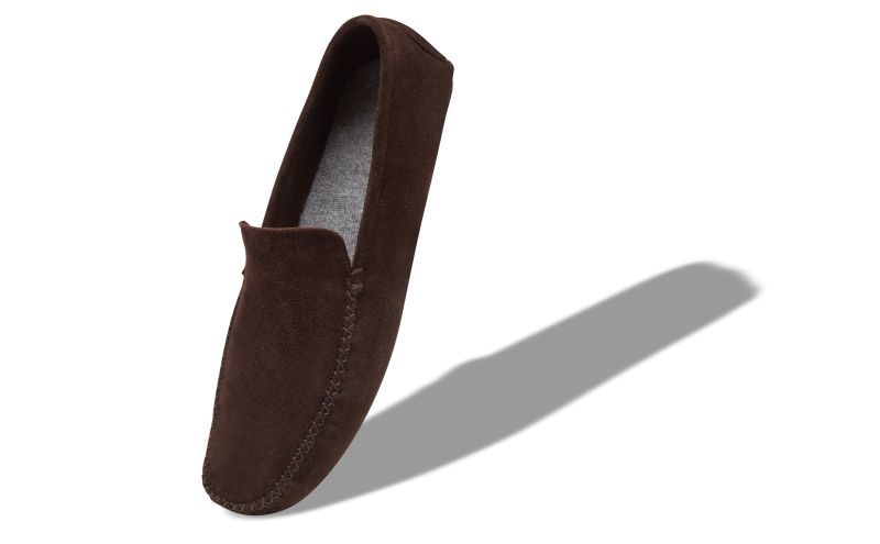 Digby, Dark Brown Suede Driving Shoes - £475.00 