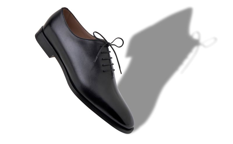 Snowdon, Black Calf Leather Lace Up Shoes - £875.00 