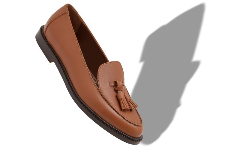 Bucky, Brown Calf Leather Loafers - CA$1,475.00 