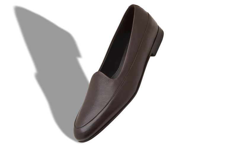 Acireale, Dark Brown Calf Leather Loafers - CA$638.00