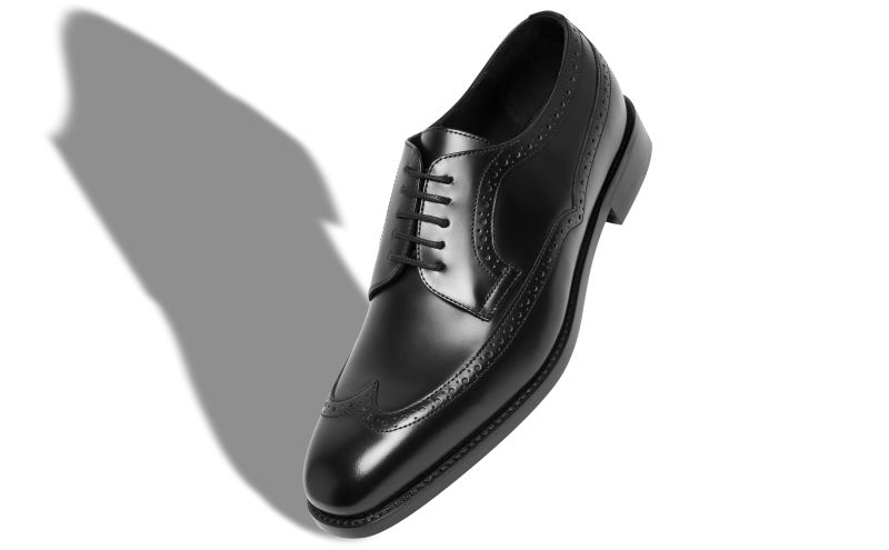Tamarak, Black Calf Leather Lace-Up Oxfords - €845.00
