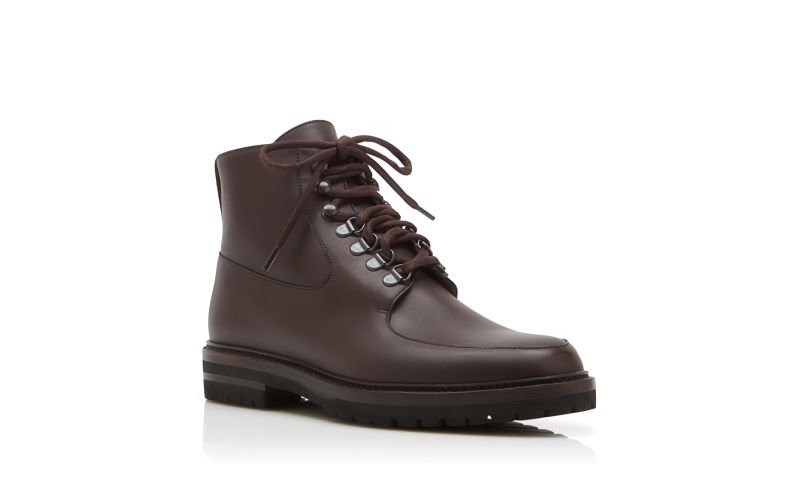 Yurdal, Brown Calf Leather Ankle Boots - US$625.00