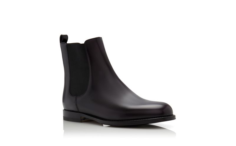 Chelsa, Black Calf Leather Chelsea Boots - US$995.00