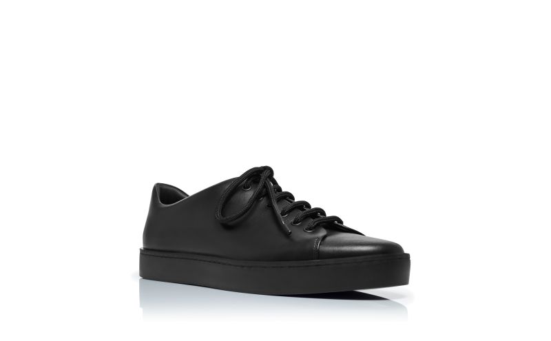 Semanado, Black Calf Leather Sneakers - €695.00