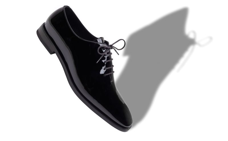 Snowdon, Black Calf Leather Lace-Up Shoes - €925.00 