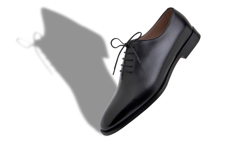 Snowdon, Black Calf Leather Lace Up Shoes - £845.00