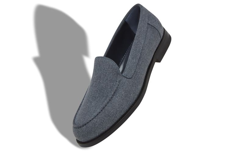 Dineguardo, Blue Denim Loafers - US$795.00