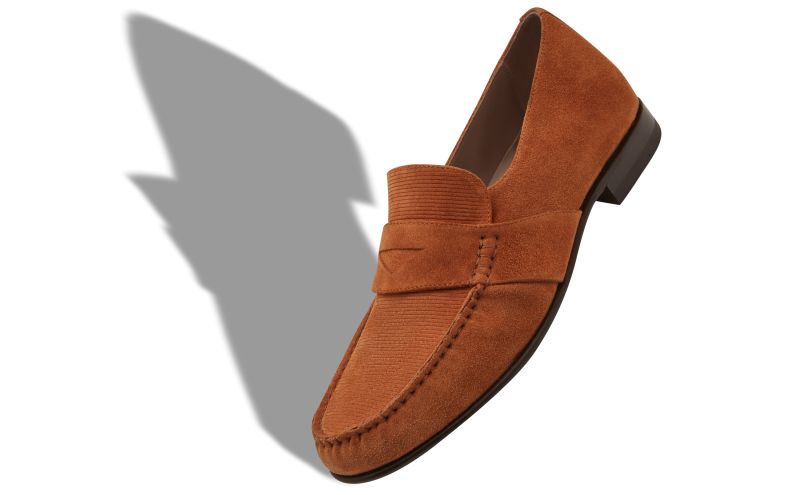 Elm, Light Brown Suede Loafers  - CA$693.00