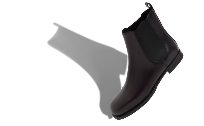Chelsa, Black Calf Leather Chelsea Boots - US$995.00