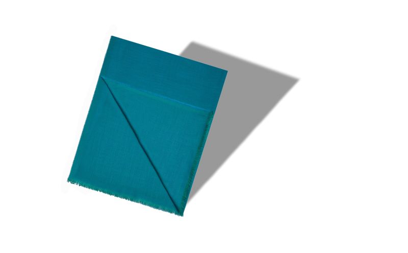 Iona, Teal Superfine Cashmere Scarf - £250.00 