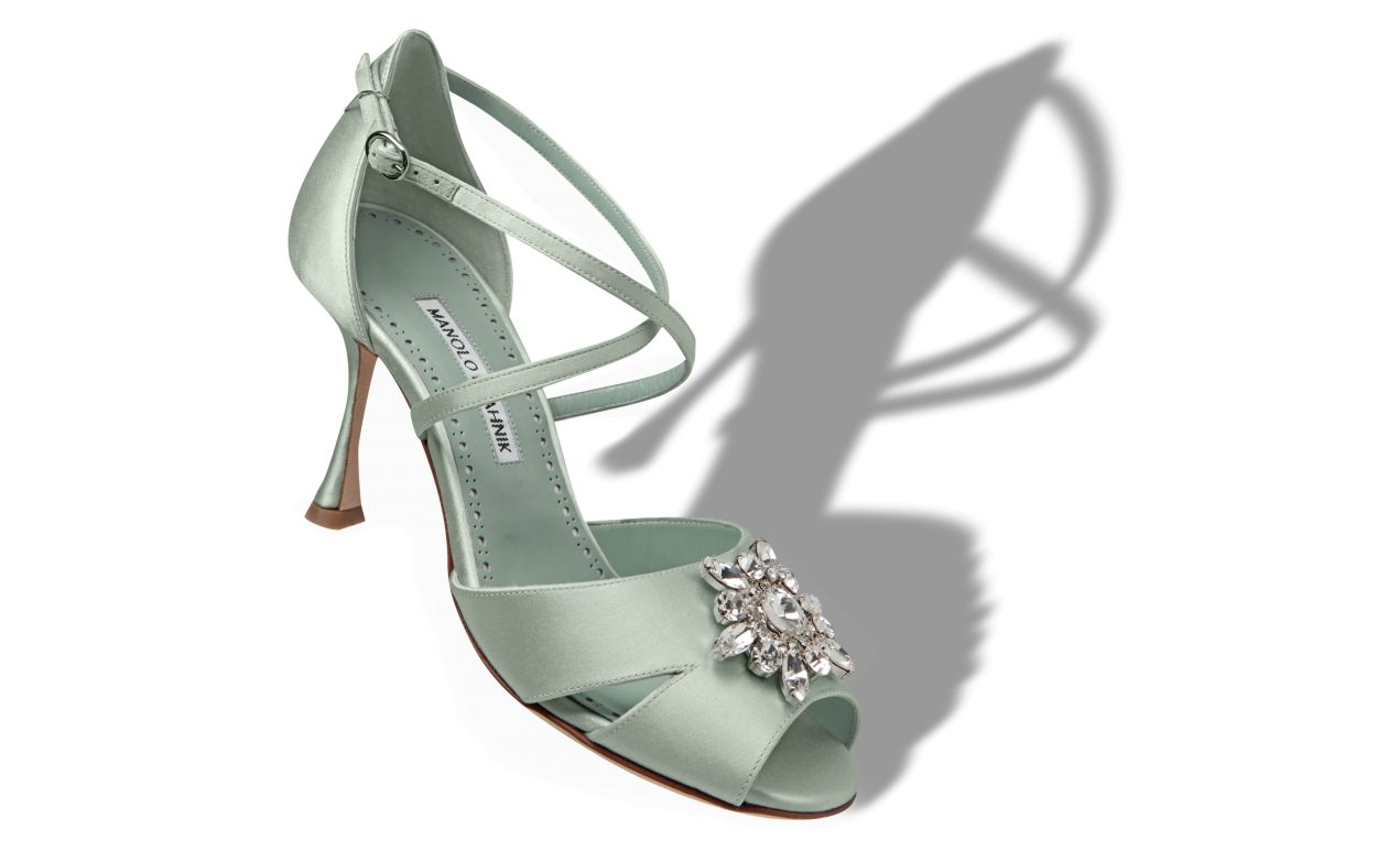 manolo blahnik open toe shoes
