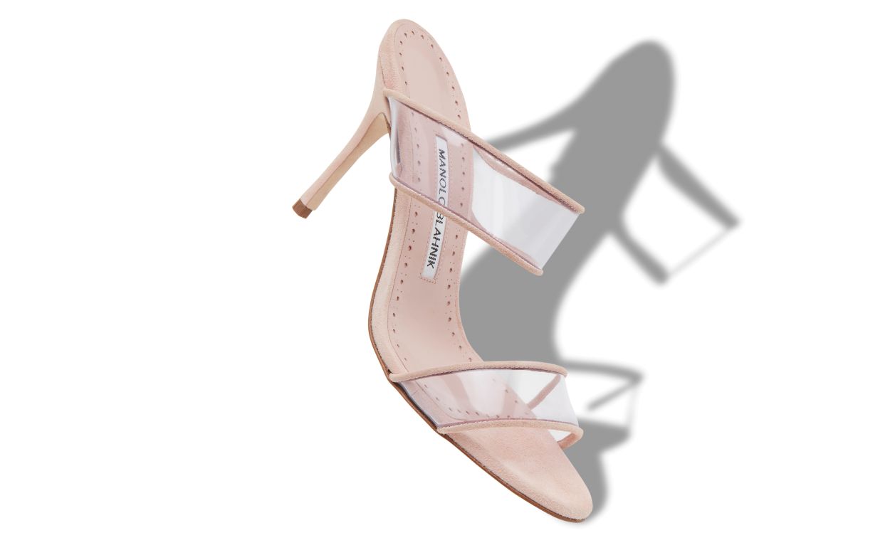 MANOLO BLAHNIK Carolyne Mule 37 ベージュ | www.jarussi.com.br