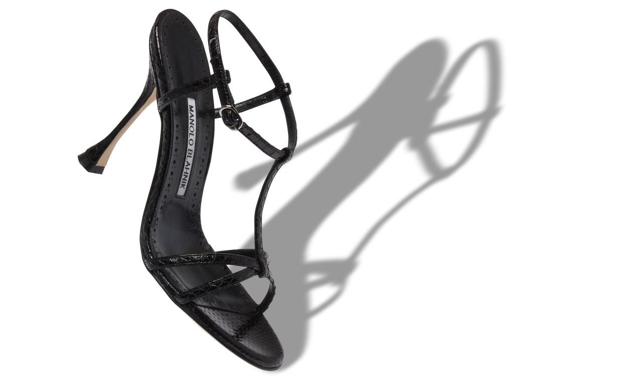 manolo blahnik strappy heel