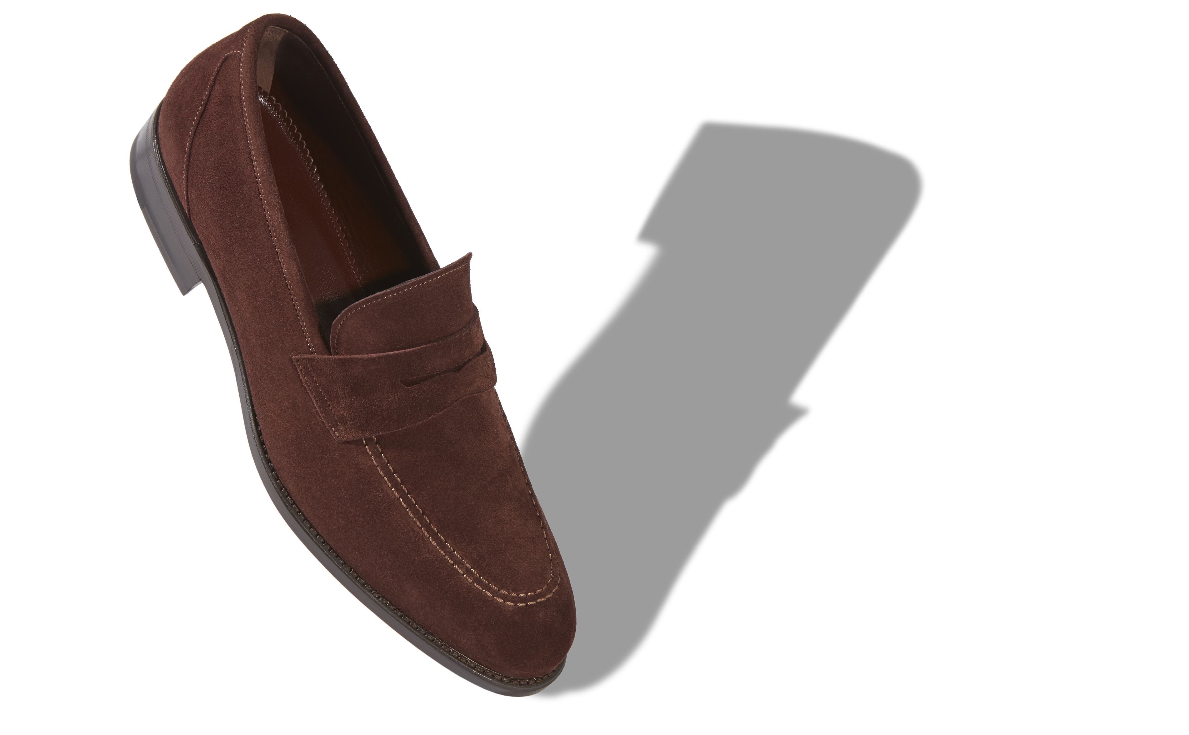 chocolate loafers